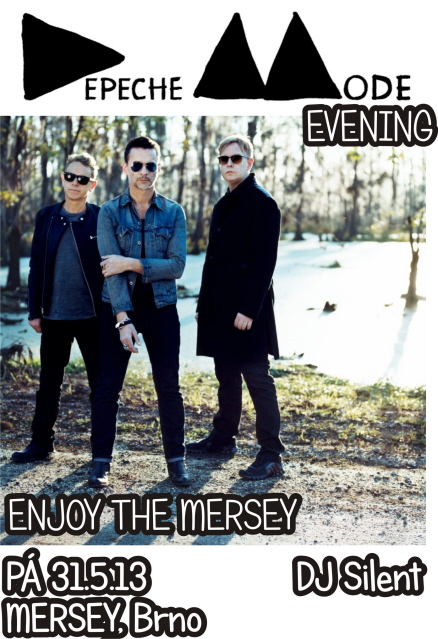 Plakát: Depeche Mode Evening - Enjoy the Mersey Brno